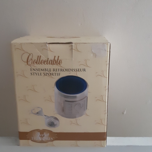 Collectable Golf Sport Design Can Cooler Set, can cooler, Bottle opener - Picture 2 of 12